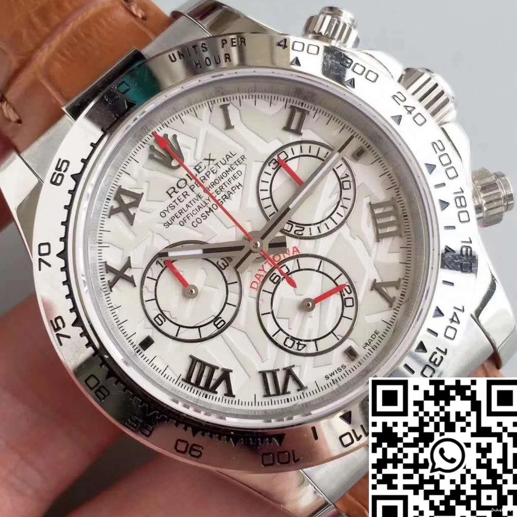 White Cosmograph 116520 JH Daytona Rolex Factory Dial 0118